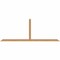 Ekena Millwork Portland Timber Gable Bracket, Western Red Cedar, 108"W x 40"H x 3 1/2"D x 3 1/2"F, 9/12 Pitch GBW108X40X0404POR00SWR - alternate 1